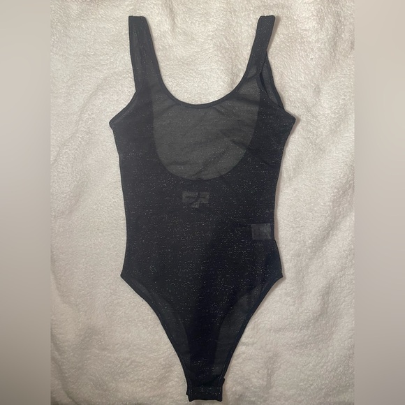 SuperDown Sheer mesh bodysuit sz XXS NWT - Picture 1 of 11